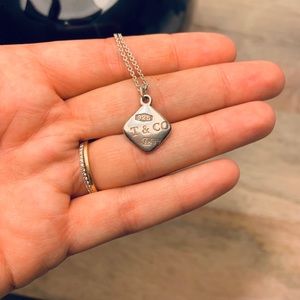 Tiffany & Co. 16” Necklace T & CO charm
